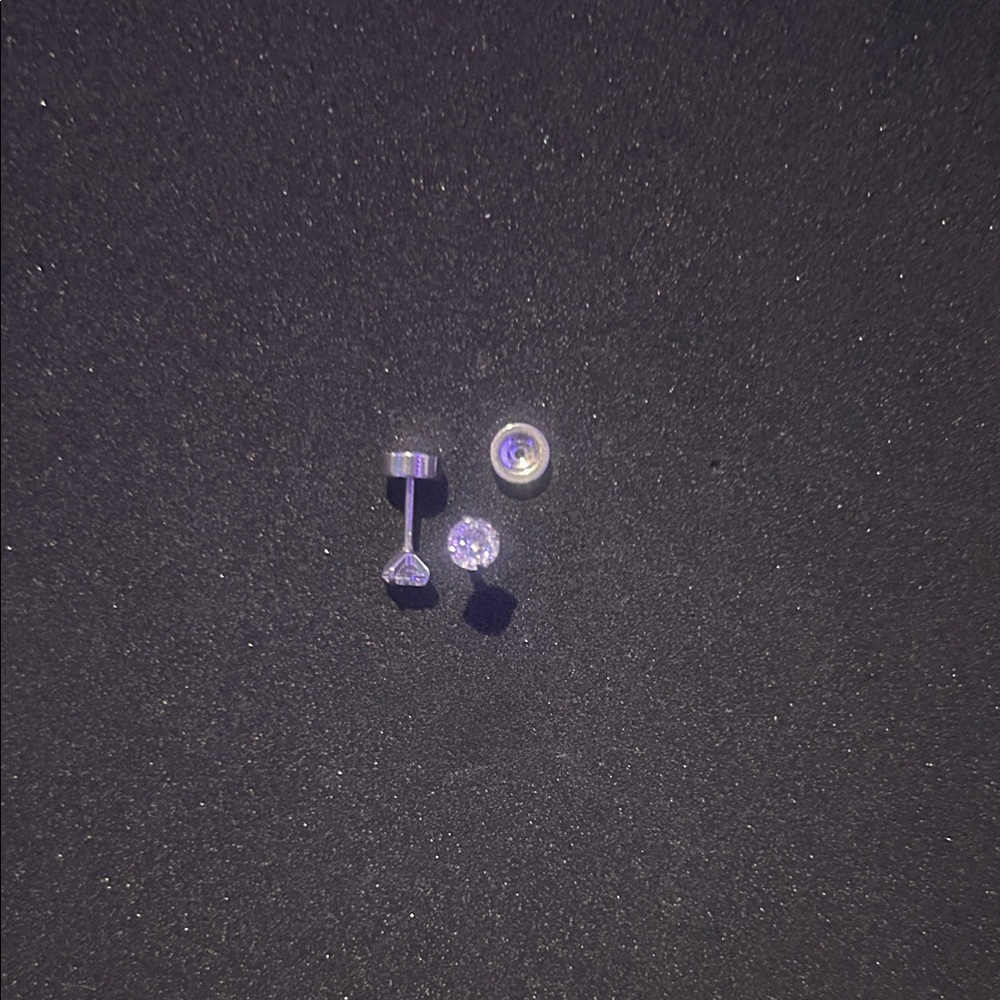 Silver Stud Earrings
